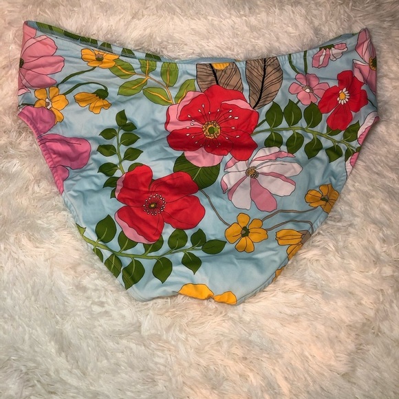 VENUS Red/Pink and Blue Bikini Bottoms size 20 - Picture 8 of 9